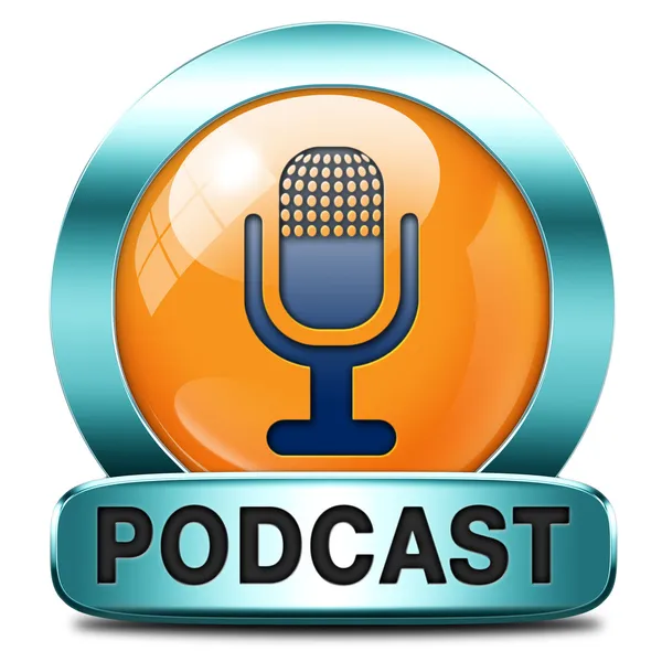 podcast graphic with microphone